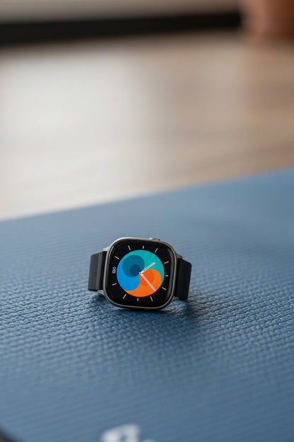 Montre Slim P45 – 120+ Modes Sport & Assistant Vocal IA