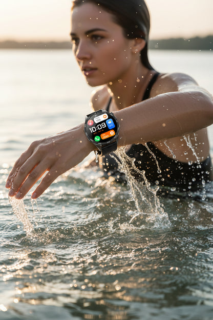 Montre GPS – Suivi Bien-être & Itinéraire